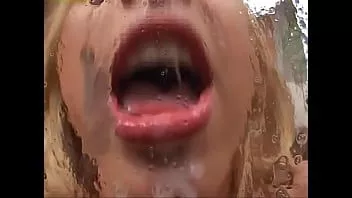 play Cum on babe bite my wire #1 - slutty girlfriends share cock