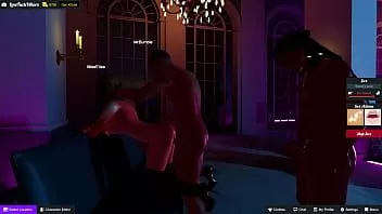 play 3dxchat dois monstros me fodendo em público no clube ao ar livre.