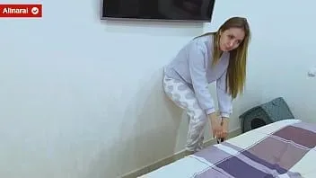 play For the first time in his life, the stepson fucks his stepmother hard in anal. - oh no, you went into the wrong hole, you bastard!