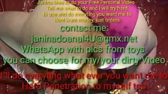 play Janina's Intense Anal Dildo Machine Homework